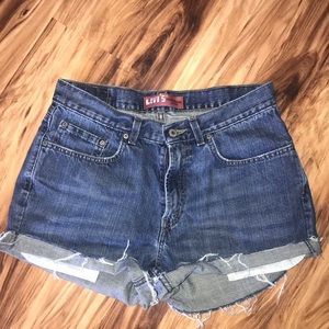 High Waisted Levi Shorts